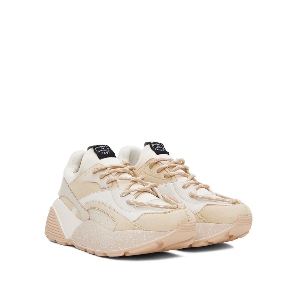Stella McCartney Yellow Vegan Leather Chunky Sneakers Stella McCartney
