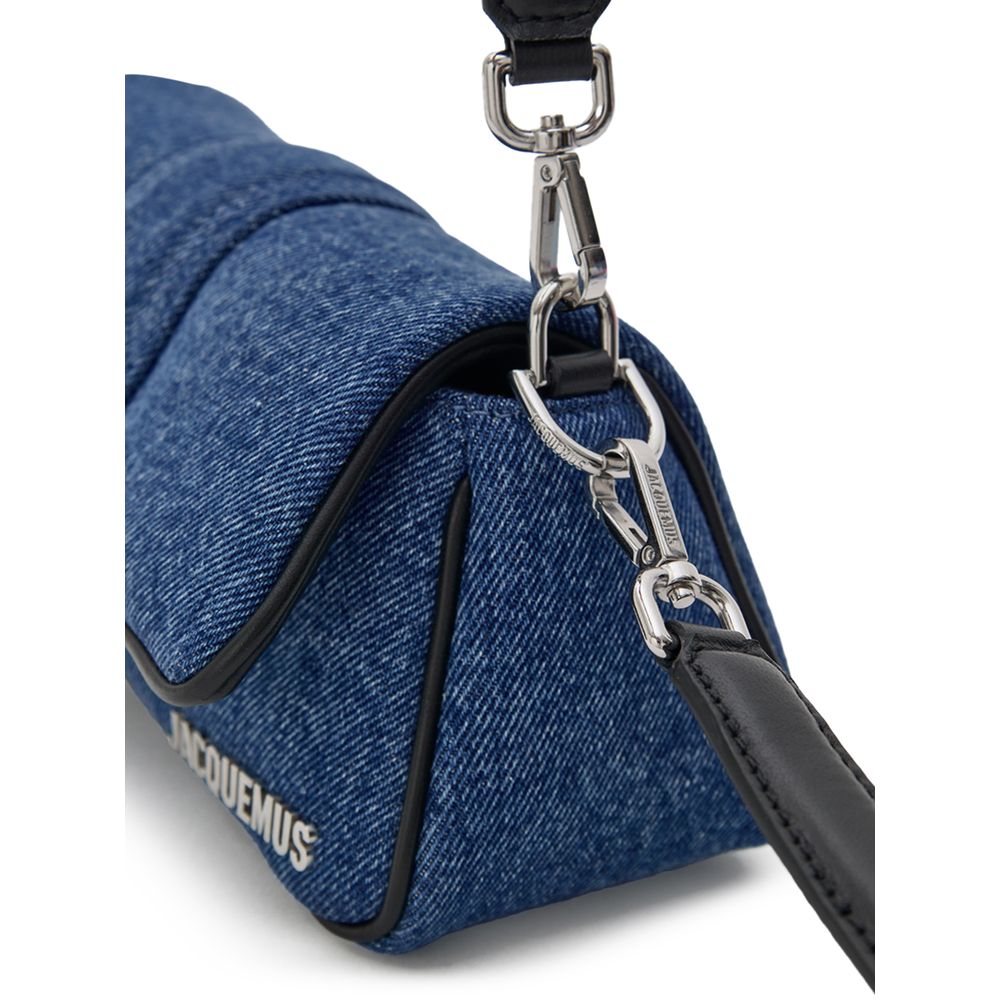 Jacquemus Blue Cotton Handbag Jacquemus