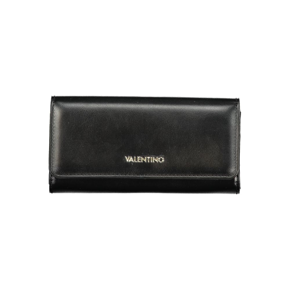 Mario Valentino Black Polyurethane Women Wallet Mario Valentino