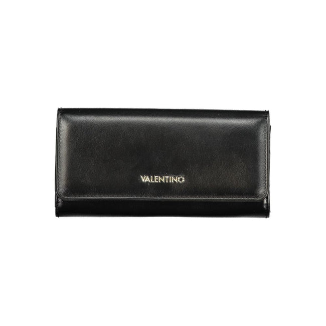 Mario Valentino Black Polyurethane Women Wallet Mario Valentino