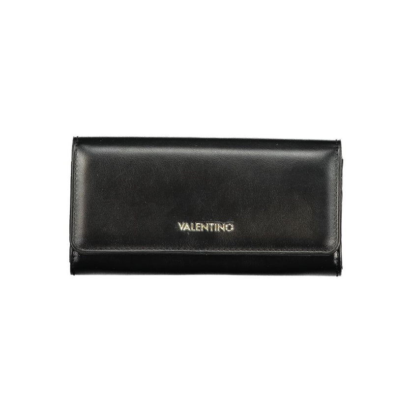 Mario Valentino Black Polyurethane Women Wallet Mario Valentino