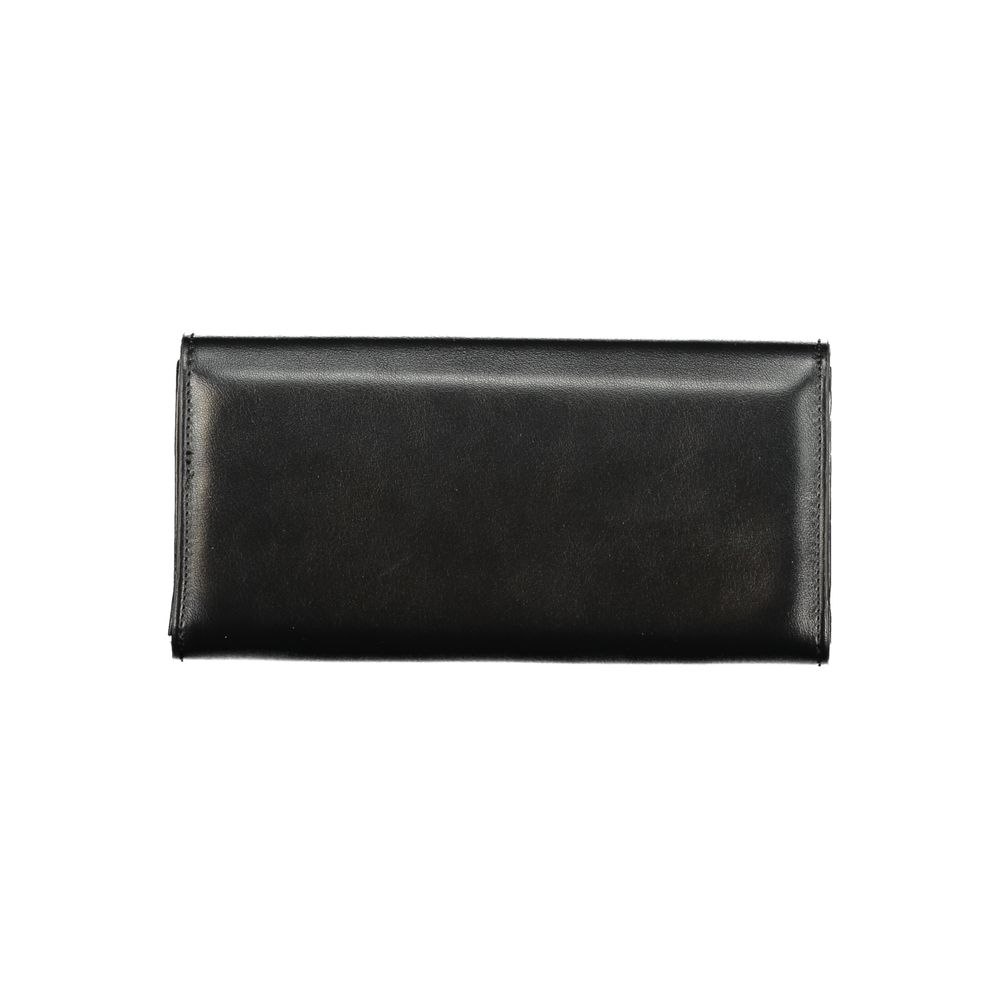 Mario Valentino Black Polyurethane Women Wallet Mario Valentino