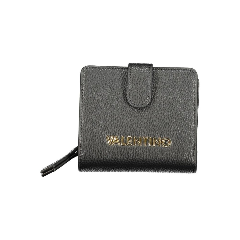 Mario Valentino Black Polyurethane Women Wallet Mario Valentino