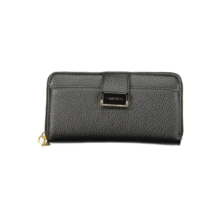 Mario Valentino Black Polyurethane Women Wallet Mario Valentino