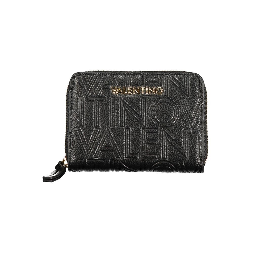 Mario Valentino Black Polyurethane Women Wallet Mario Valentino