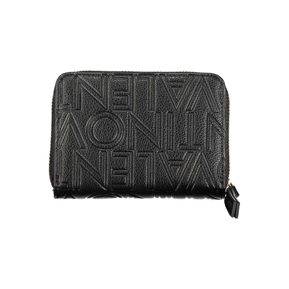 Mario Valentino Black Polyurethane Women Wallet Mario Valentino