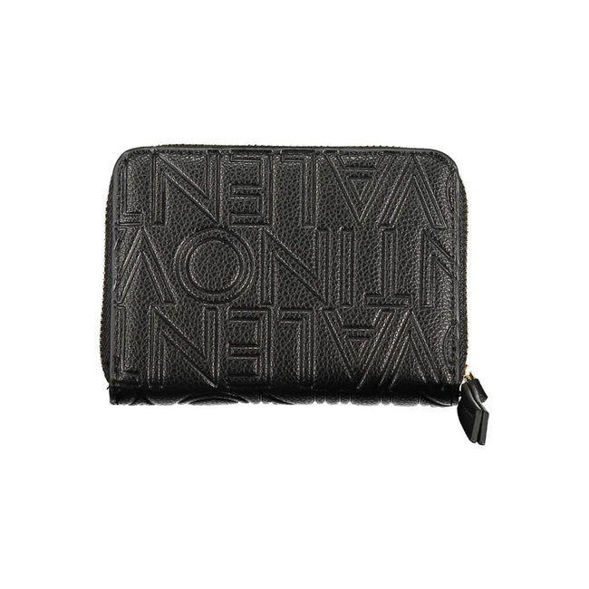 Mario Valentino Black Polyurethane Women Wallet Mario Valentino