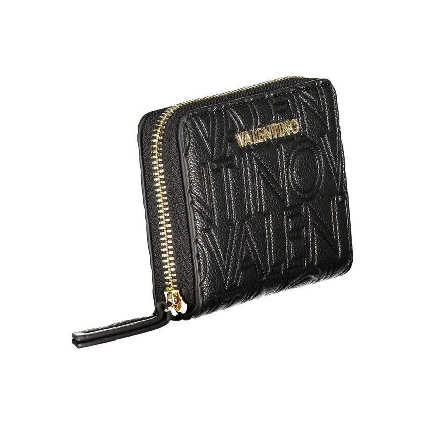 Mario Valentino Black Polyurethane Women Wallet Mario Valentino