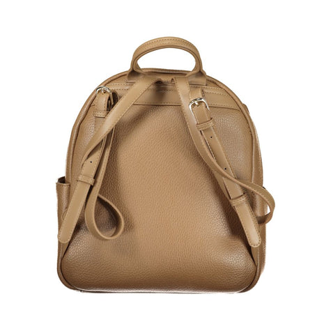 Mario Valentino Brown Polyethylene Backpack Mario Valentino