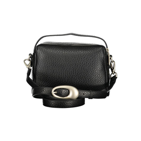 Mario Valentino Nero Polyurethane Women Handbag Mario Valentino