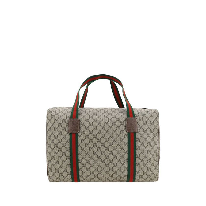 Gucci Brown Cotton Luggage And Travel Gucci