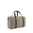 Gucci Brown Cotton Luggage And Travel Gucci