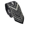 Dolce & Gabbana Black And White Silk Tie Dolce & Gabbana