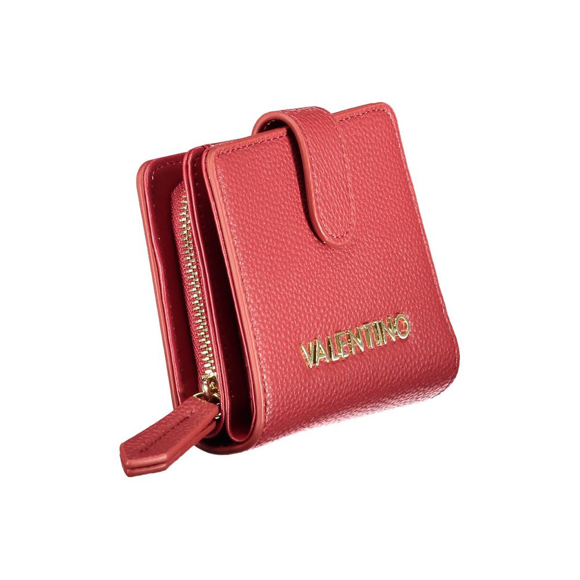 Mario Valentino Red Polyurethane Women Wallet Mario Valentino