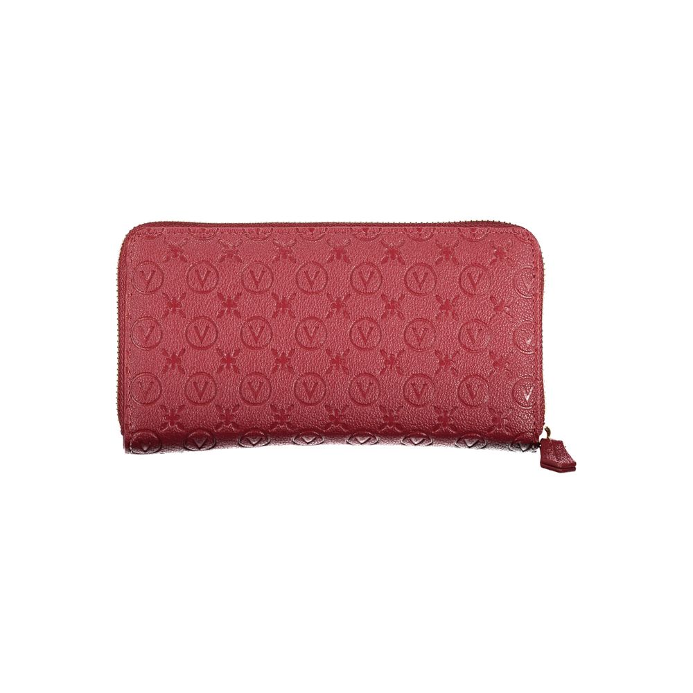 Mario Valentino Rosso Polyurethane Women Wallet Mario Valentino