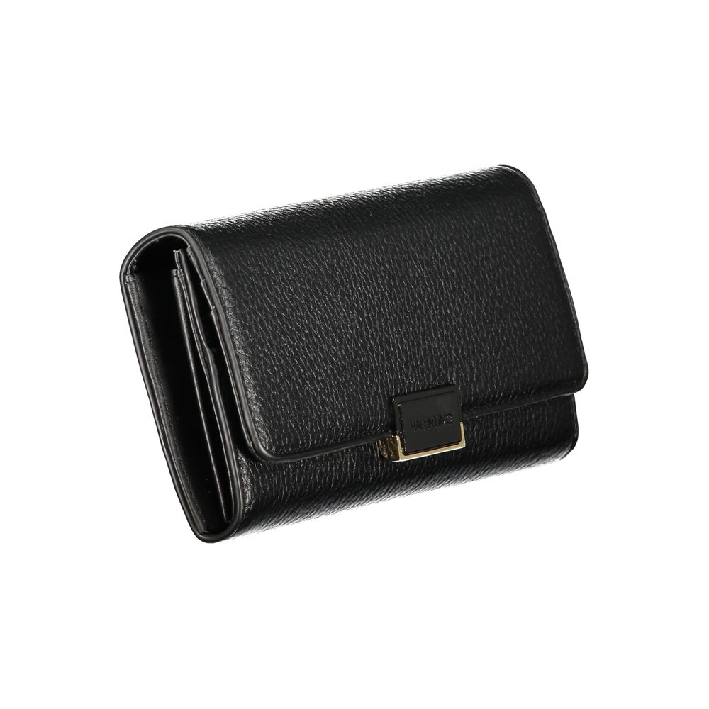 Mario Valentino Nero Polyurethane Women Wallet Mario Valentino