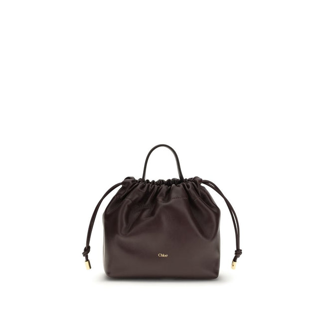Chloé Black Calf Leather Bos Taurus Shoulder Bag Chloé