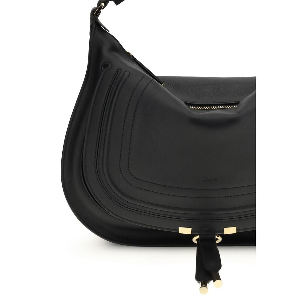 Chloé Black Calf Leather Bos Taurus Shoulder Bag Chloé