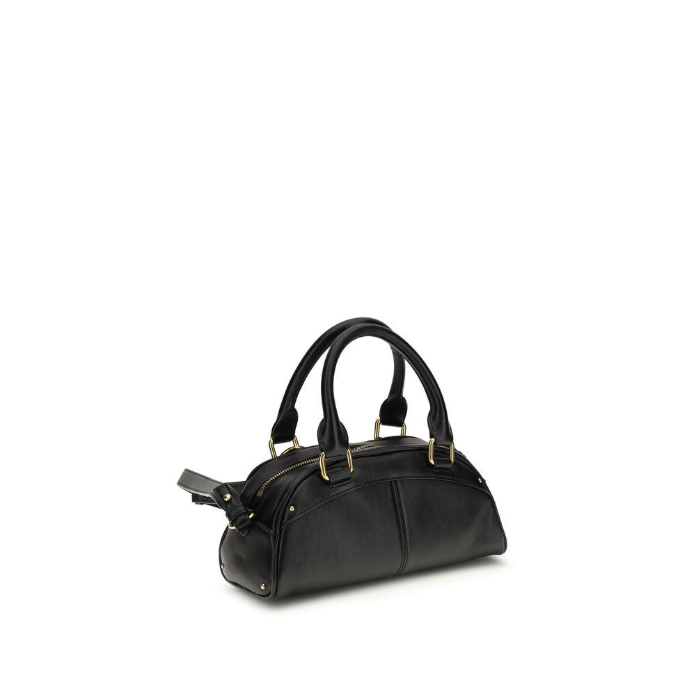 Chloé Black Calf Leather Bos Taurus Shoulder Bag Chloé