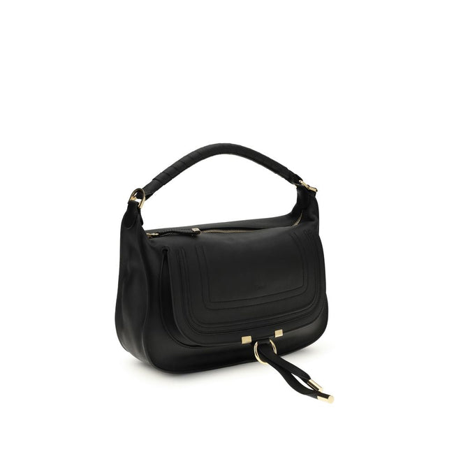 Chloé Black Calf Leather Bos Taurus Shoulder Bag Chloé