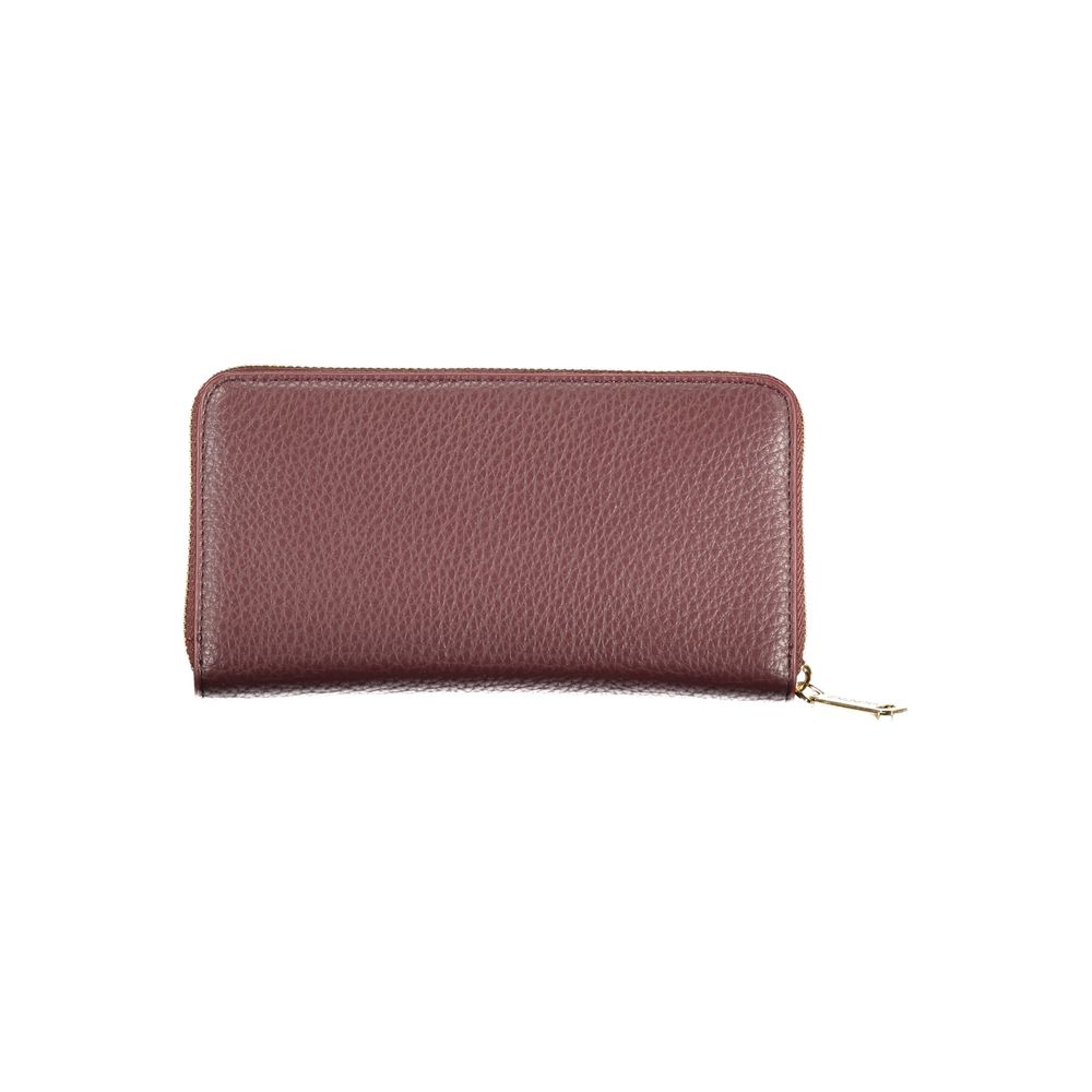 Mario Valentino Rosso Polyurethane Women Wallet Mario Valentino
