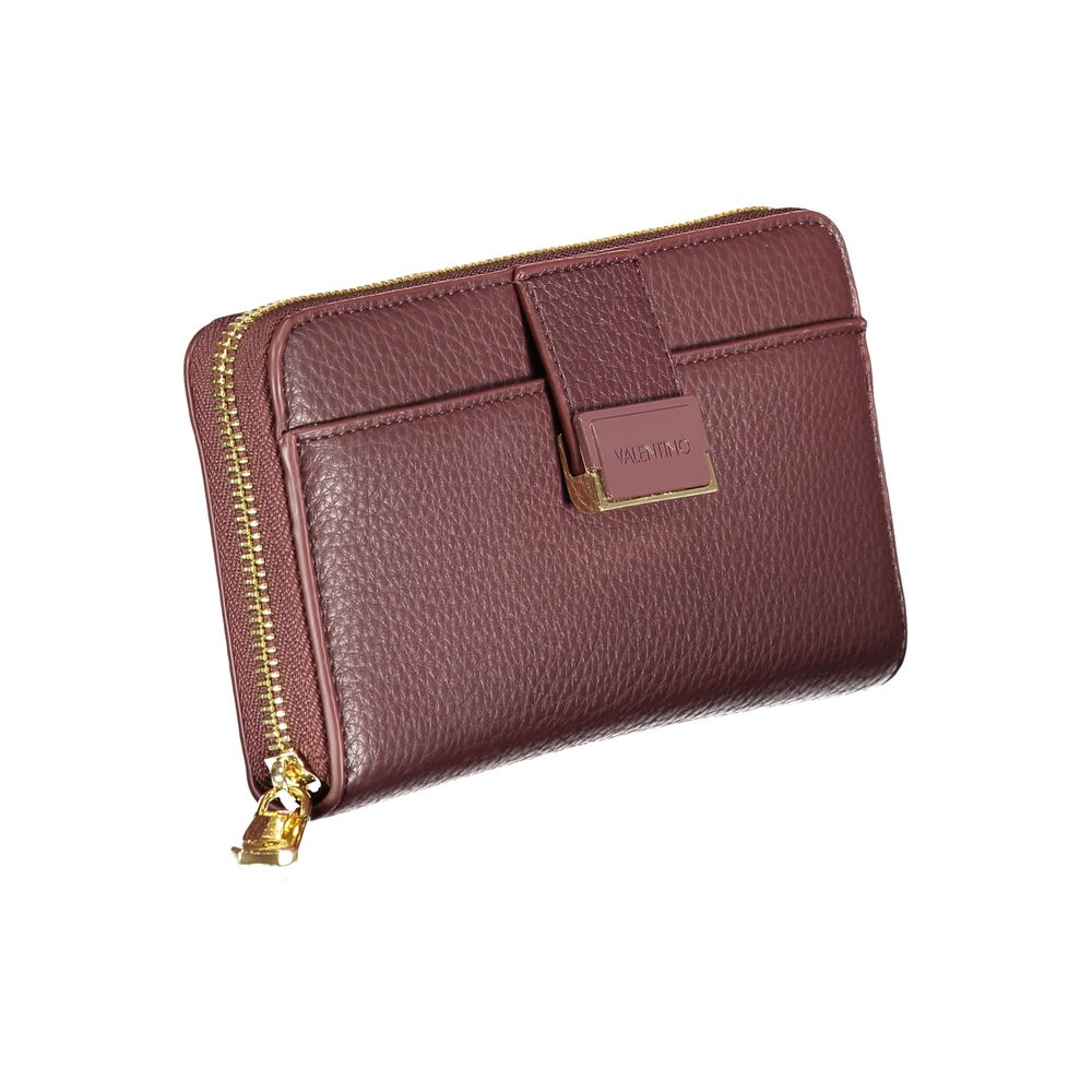Mario Valentino Rosso Polyurethane Women Wallet Mario Valentino