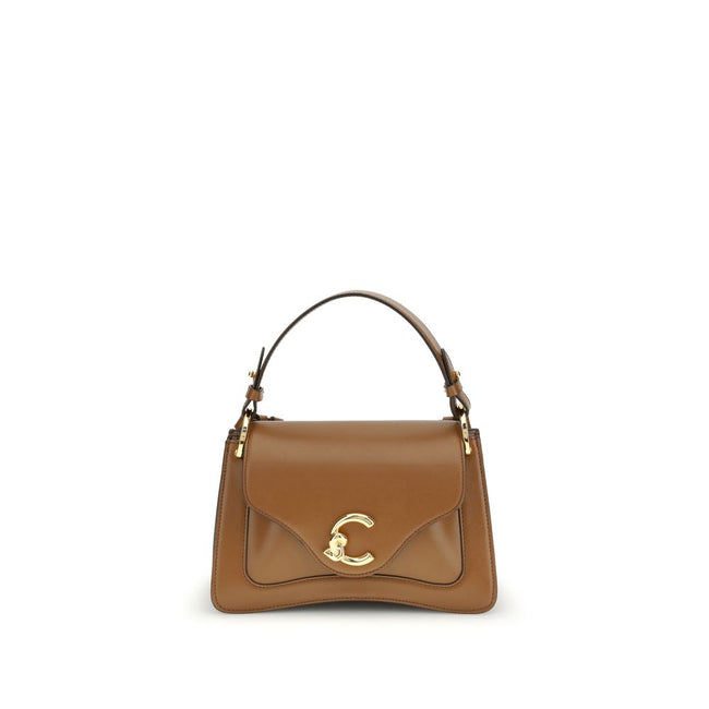 Coccinelle Brown Calf Leather Bos Taurus Handbag Coccinelle