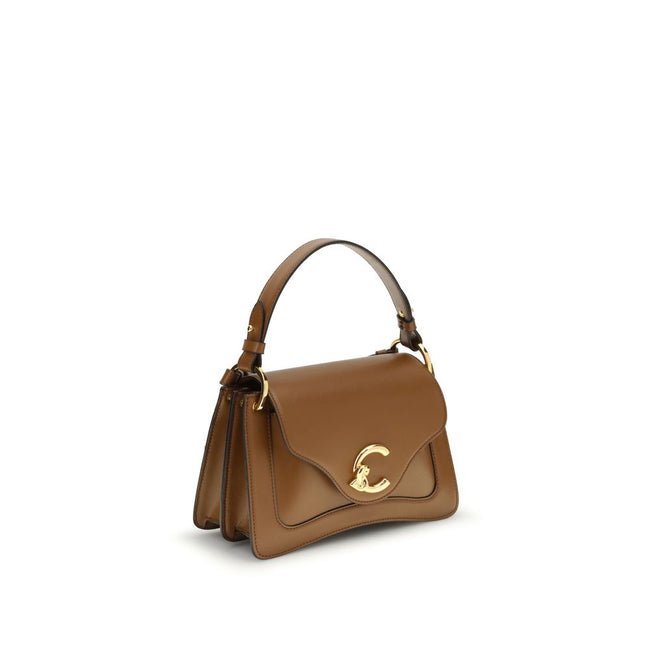 Coccinelle Brown Calf Leather Bos Taurus Handbag Coccinelle