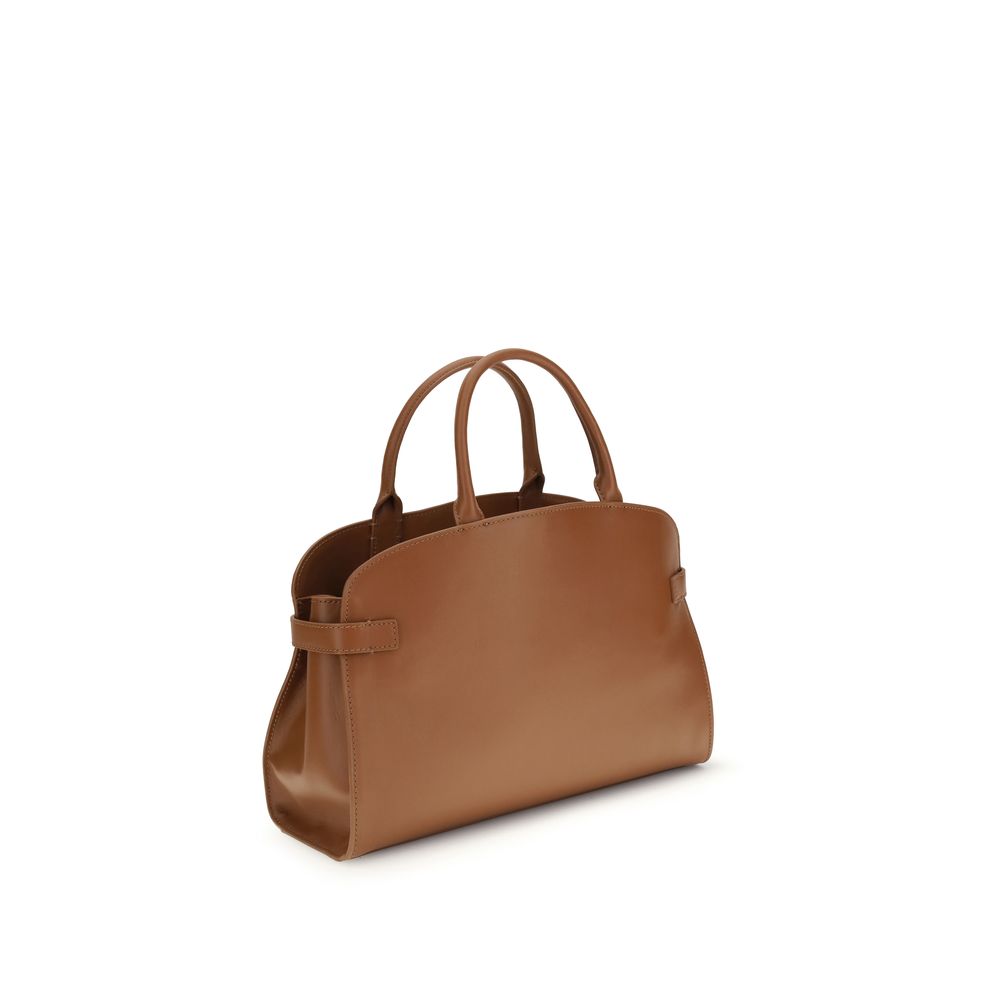 Coccinelle Brown Calf Leather Bos Taurus Handbag Coccinelle