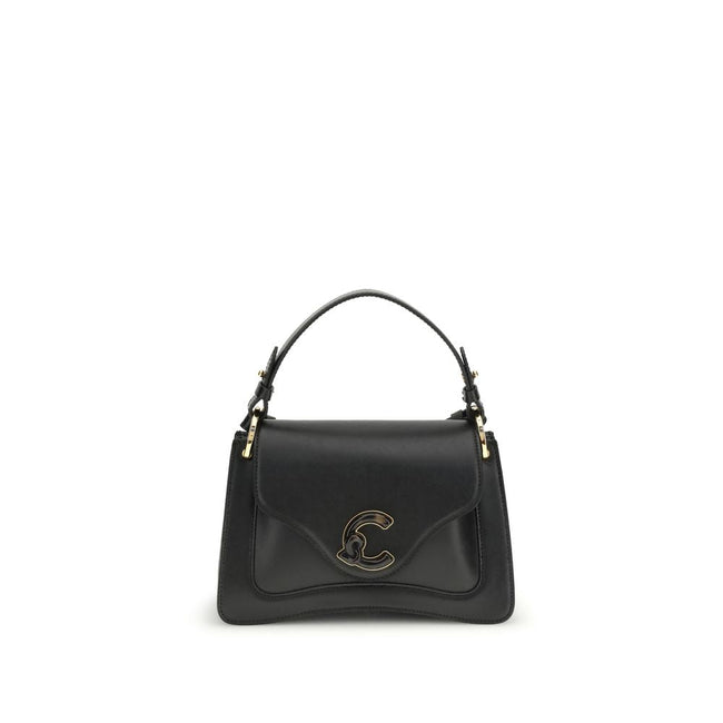 Coccinelle Black Calf Leather Bos Taurus Handbag Coccinelle