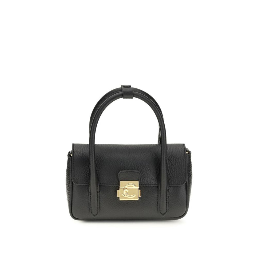 Coccinelle Black Calf Leather Bos Taurus Handbag Coccinelle