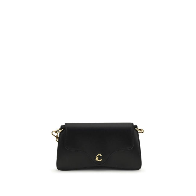 Coccinelle Black Calf Leather Bos Taurus Clutch Bag Coccinelle