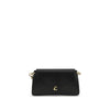 Coccinelle Black Calf Leather Bos Taurus Clutch Bag Coccinelle