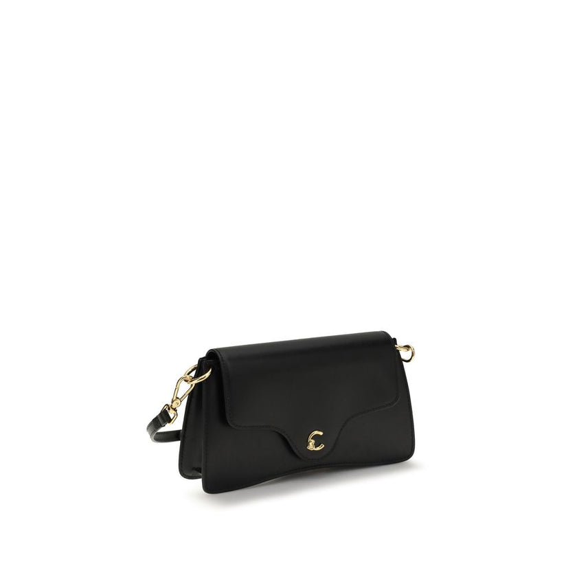 Coccinelle Black Calf Leather Bos Taurus Clutch Bag Coccinelle