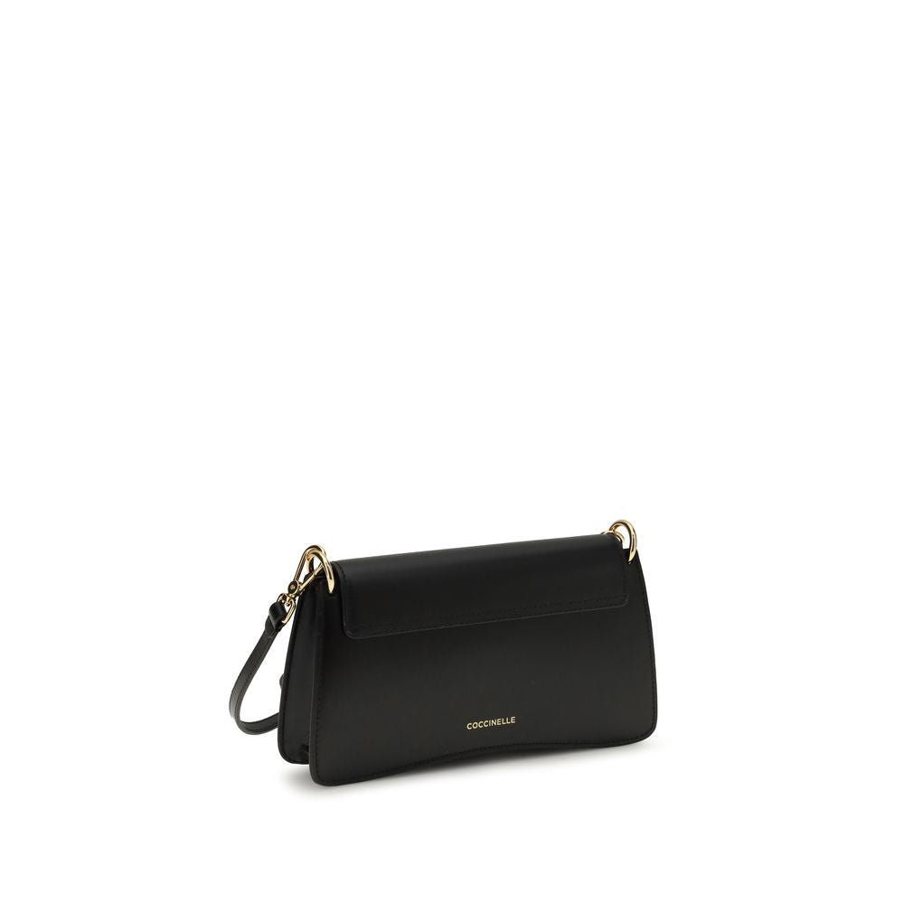 Coccinelle Black Calf Leather Bos Taurus Clutch Bag Coccinelle