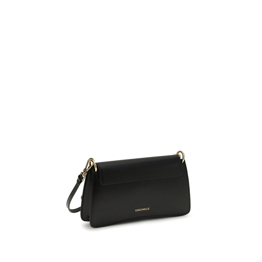 Coccinelle Black Calf Leather Bos Taurus Clutch Bag Coccinelle