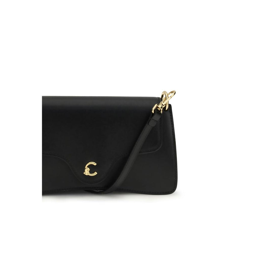 Coccinelle Black Calf Leather Bos Taurus Clutch Bag Coccinelle