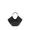 Coccinelle Black Calf Leather Bos Taurus Shoulder Bag Coccinelle