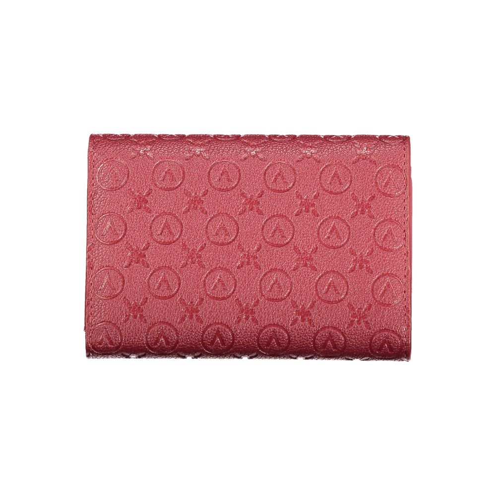 Mario Valentino Rosso Polyurethane Woman Wallet Mario Valentino