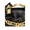 Balmain Black Calf Leather Bos Taurus Shoulder Bag Balmain