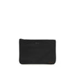 Kiton Black Fabric Clutch Bag Kiton
