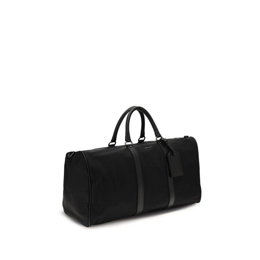 Kiton Black Nylon Luggage And Travel Kiton