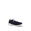 Kiton Blue Cotton Low Top Sneakers Kiton