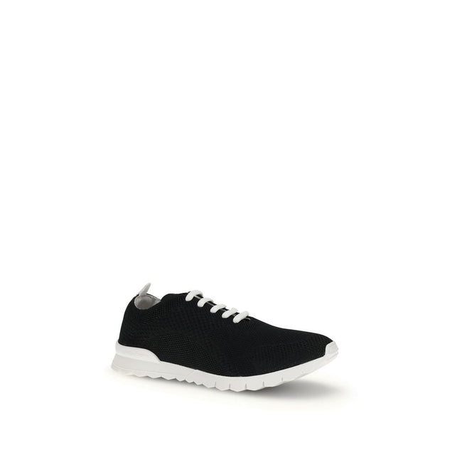 Kiton Black Rubber Athletic Sneakers Kiton