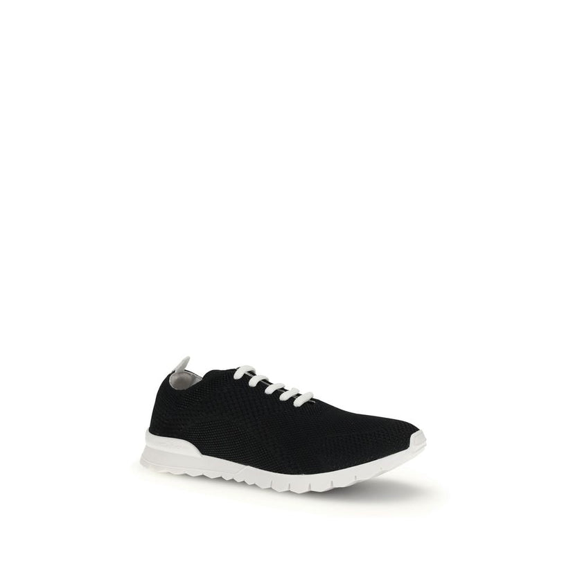 Kiton Black Rubber Athletic Sneakers Kiton