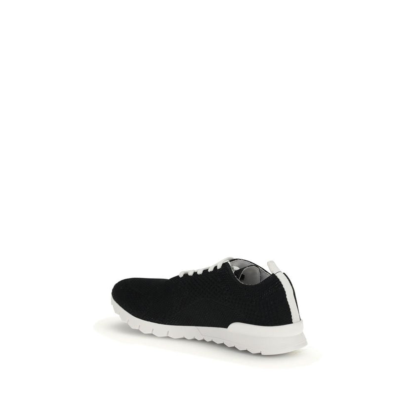 Kiton Black Rubber Athletic Sneakers Kiton
