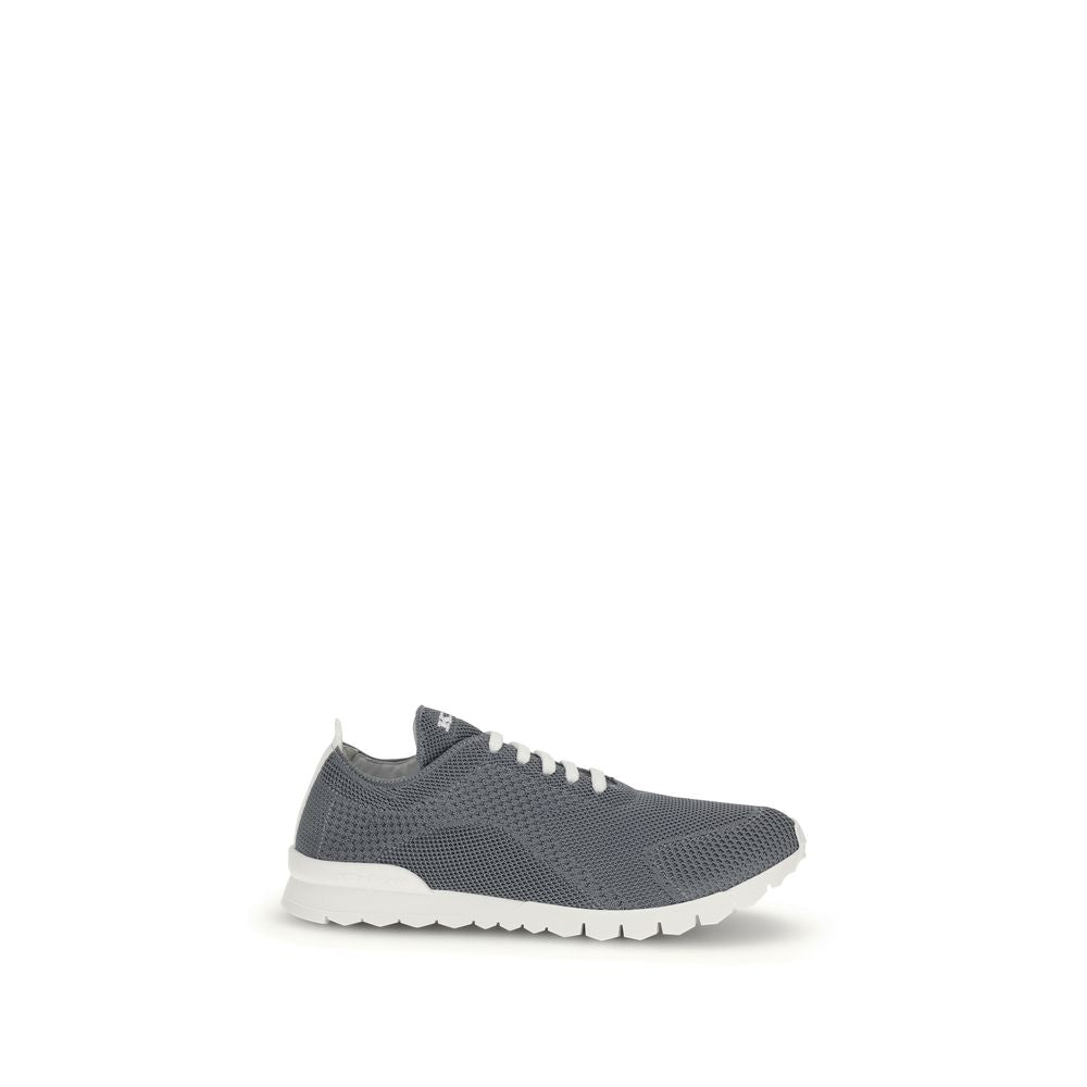 Kiton Gray Rubber Athletic Sneakers Kiton