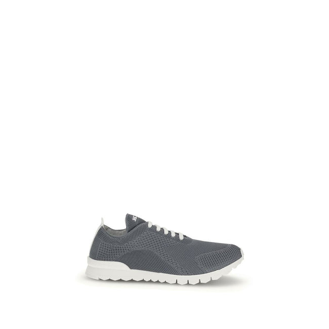 Kiton Gray Rubber Athletic Sneakers Kiton