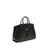 Coccinelle Black Calf Leather Bos Taurus Handbag Coccinelle
