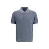 Brioni Light Blue Cotton Polo Shirt Brioni